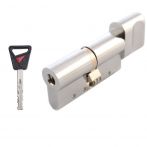 Циліндр Abloy Novel 64 (32.5x31.5T) 3KEY дов.кл. ключ-тумблер CY323 CR хром