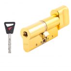 Циліндр Abloy Novel 64 (32.5x31.5T) 3KEY дов.кл. ключ-тумблер CY323 KILA латунь