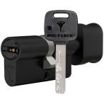 Циліндр Mul-t-lock MTL300 105 (45x60T) 5KEY ключ-тумблер  BM чорний матовий