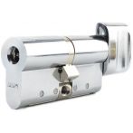 Циліндр Abloy Protec 2 87 (46x41T) 0KEY ключ-тумблер CY323 CR хром