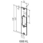 Планка у відповідь Effeff 688 KL