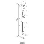 Планка у відповідь Effeff 690 HZ