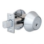 Замок циліндровий Abloy Protec Dead Bolt ME 153N TUBULAR CR хром