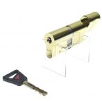 Циліндр Abloy Novel 104 (52,5x51,5T) 3KEY ключ-тумблер CY323U KILA латунь