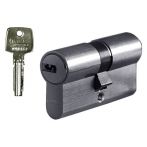 Циліндр Abus D6 80 (30x50) 5KEY ключ-ключ нікель-сатин