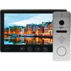 Комплект відеодомофона Light Vision 7" AMSTERDAM FHD Black+RIO FHD Silver