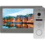 Комплект відеодомофона Light Vision 7" AMSTERDAM FHD Grey+RIO FHD Silver