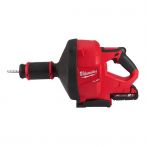 Акумуляторная прочистная машина MILWAUKEE M18 FUEL FDCPF10-201C Тросиком 10 мм