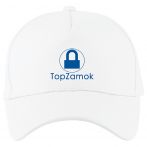  Бейсболка TOPZAMOK біла