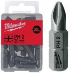 Біта MILWAUKEE PH2 25мм Milwaukee