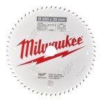 Диск пиляльний PFTE Ø250х30х28мм 60 зуб Milwaukee