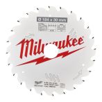 Диск пиляльний PFTE THIN KERF Ø184х30х16мм 24 зуб Milwaukee