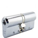 Циліндр Abloy Protec 2 Hard 103 (52Hx51) 0KEY ключ-ключ CY332 CR/HCR хром/матовий хром