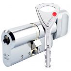 Циліндр Abloy Protec 2 Hard 103 (42Hx61T) 3KEY ключ-тумблер CY333 CR/HCR хром/матовий хром