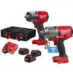 Набір акумуляторних інструментів гайковерти Milwaukee M18 FPP2AS-553P M18 FUEL