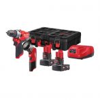 Набір акумуляторних інструментів Milwaukee M12 FPP2AW-402P