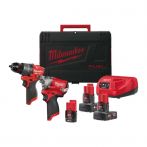 Набір акумуляторних інструментів Milwaukee M12 FPP2H2-423X, 