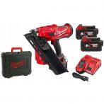 Пістолет цвяхозабивний акумуляторний безщітковий MILWAUKEE M18 FUEL FFNS-502C 