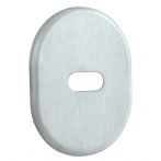 Декоративна накладка Disec KT2703 LEVER KEY OVAL матовий хром