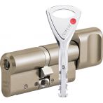 Циліндр Abloy Protec 2 Hard 93 (37Hx56T) 5KEY ключ-тумблер CY333 NIHA нержавіюча сталь