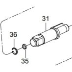 Вал стандартный в сборе для CTK3 