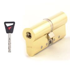 Цилиндр Abloy Novel 100 (47.5x52.5) 3KEY дл.кл. ключ-ключ CY322 KILA латунь