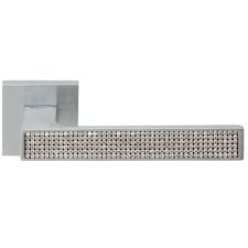 Ручка дверная Linea Cali Zen Mesh Swarovski 019 матовий хром