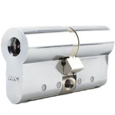 Циліндр Abloy Protec 2 142 (46x96) 0KEY ключ-ключ CY322 CR хром