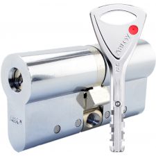 Циліндр Abloy Protec 2 82 (41x41) 3KEY ключ-ключ CY322 CR/HCR хром/матовий хром