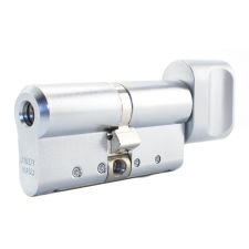 Циліндр Abloy Protec 2 Hard 88 (57Hx31T) 0KEY ключ-тумблер CY333 CR хром