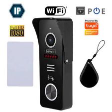IP-панель виклику з вбудованим зчитувачем карт MIFARE SEVEN CP-7500FHD-Wi-Fi black