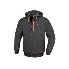 7665G M-HOODED FLEECE SWEATSHIRT GREY BETA