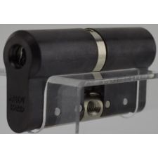 Циліндр Abloy Protec 2 Hard 113 (52Hx61) 3KEY ключ-ключ чорний матовий