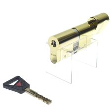 Цилиндр Abloy Novel 104 (52,5x51,5T) 3KEY ключ-тумблер CY323U KILA латунь