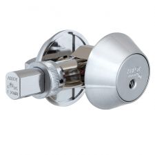 Замок цилиндровый Abloy Protec Dead Bolt ME 154 матовый хром