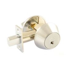 Замок цилиндровый Abloy Protec Dead Bolt ME 153N K-T HA матовая латунь