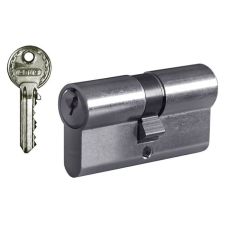 Цилиндр Abus E50 65 (30x35) 3KEY ключ-ключ матовая латунь