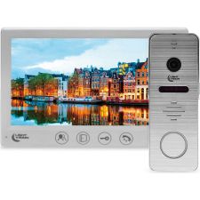 Комплект відеодомофона Light Vision 7" AMSTERDAM FHD White+RIO FHD Silver