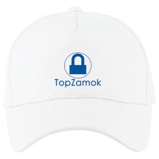 Бейсболка TopZamok белая