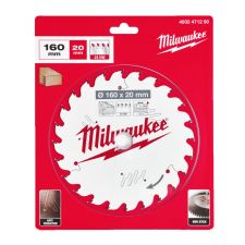 Диск пиляльний PFTE Ø160х20х22мм 24 зуб Milwaukee