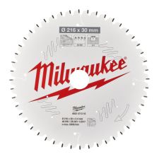 Диск пиляльний PFTE Ø216х30х24мм 48 зуб Milwaukee