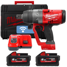 Гайкокрут високомоментний акумуляторний MILWAUKEE 1"(2400 Нм) M18 FUEL з фіксацією кільцем ONE-KEY (