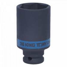 Головка ударна довга 1/2" 36mm 6PT BLACK KING TONY