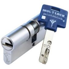 Цилиндр Mul-t-lock ENTR Interactive+ 70 (35x35Z) 2KEY ключ шестеренка NST никель-сатин