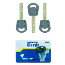 Перекодировка цилиндра Mul-t-lock Classic 3 ключа