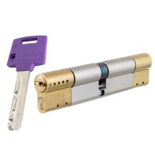 Циліндр Mul-t-lock ClassicPro/MTL400 54 (27x27) 3KEY MOD ключ-ключ EB латунь