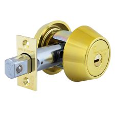 Замок врезной Mul-t-lock CLIQ Hercular Dead bolt Interactive+ (ключ-тумблер) полированная латунь