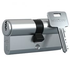 Цилиндр Mul-t-lock MTL200 54 (27x27) 5KEY ключ-ключ NST никель-сатин