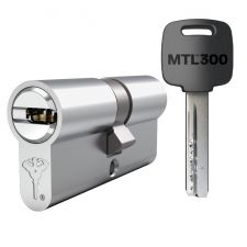 Цилиндр Mul-t-lock MTL300 54 (27x27) 3KEY ключ-ключ NST никель-сатин