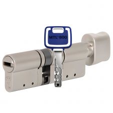 Циліндр Mul-t-lock MTL800/MT5+ 85 (50x35T) CAM30 3KEY ключ-тумблер NST нікель-сатин